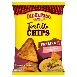 Morrisons Old El Paso Paprika Tortilla Chips 185g offer