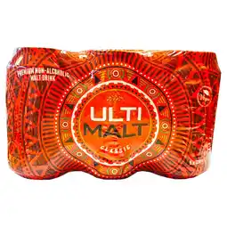 Morrisons Ultimalt Classic Non Alcoholic Malt Drink offer