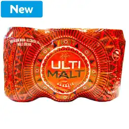 Morrisons Ultimalt Classic Non Alcoholic Malt Drink offer