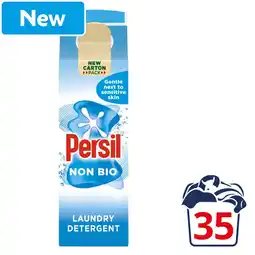 Morrisons Persil Laundry Washing Liquid Detergent Non Bio 35 Washes offer