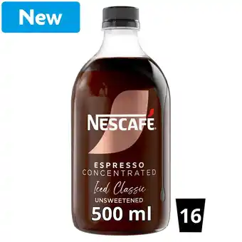 Morrisons Nescafe Classic Unsweetened Espresso Coffee Concentrate 500ml offer