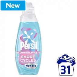 Morrisons Persil Wonder Wash Liquid Detergent Sensitive Non Bio 31 Washes offer