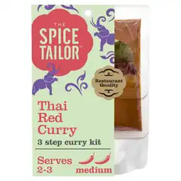 Morrisons The Spice Tailor Thai Red Curry Sauce Kit offer