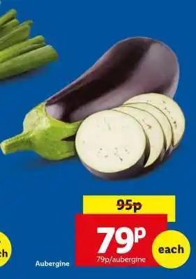 Lidl Aubergine offer