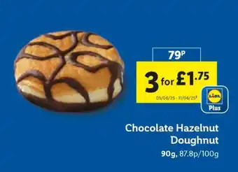 Lidl Chocolate Hazelnut Doughnut offer