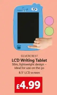 Lidl SILVERCREST LCD Writing Tablet offer