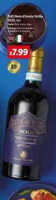 Lidl Dds Nero d'Avola Sicilia 2023 offer