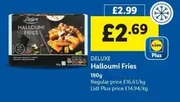 Lidl Deluxe Halloumi Fries offer