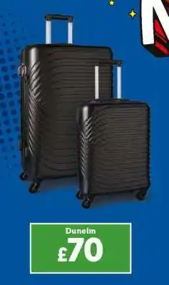 Lidl Dunelm Luggage Set offer