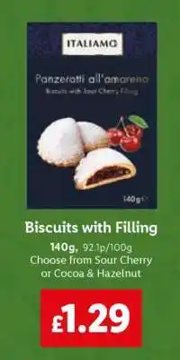 Lidl Biscuits with Filling offer