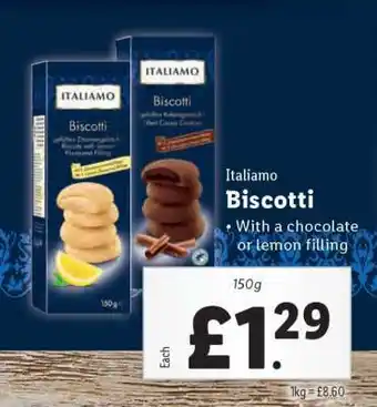 Lidl Italiamo Biscotti offer