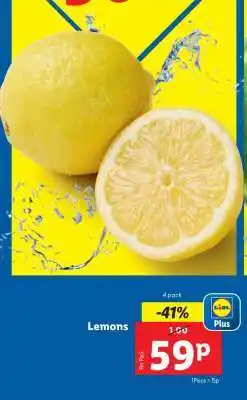 Lidl Lemons offer