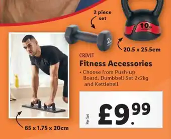 Lidl CRIVIT Fitness Accessories offer