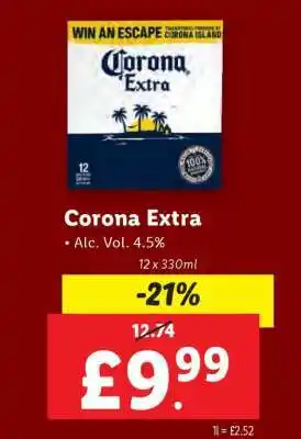 Lidl CORONA EXTRA offer