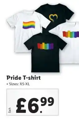 Lidl Pride T-shirt offer