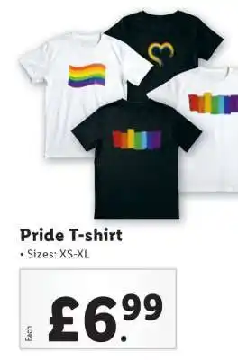 Lidl Pride T-shirt offer