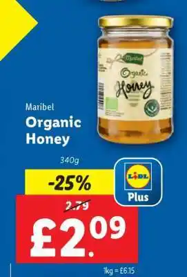 Lidl Maribel Organic Honey offer