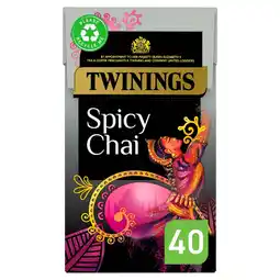 Morrisons Twinings Spicy Chai 40 Tea Bags offer