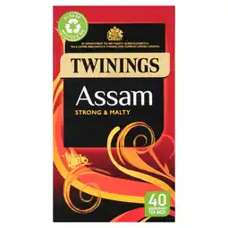 Morrisons Twinings Assam Tea 40 Tea Bags offer