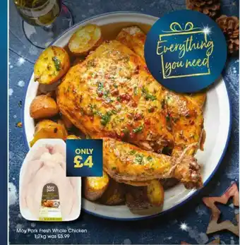 Centra Moy Park Fresh Whole Chicken offer