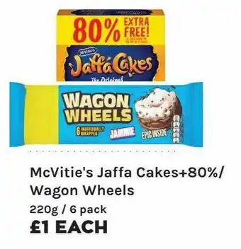 Mace Mcvitie's Jaffa Cakes+80% Wagon Wheels offer