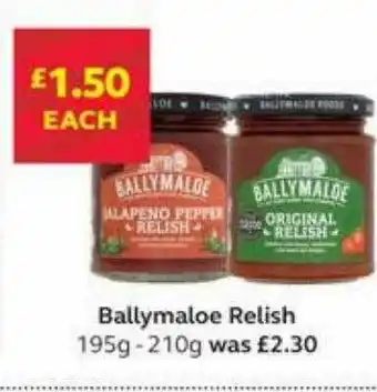 SuperValu Ballymaloe Relish offer