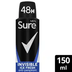 Asda Sure Men Invisible Ice 48h Protection Anti-Perspirant offer