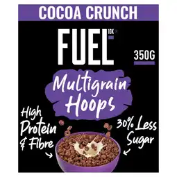 Asda Fuel 10K Multigrain Hoops Cocoa Crunch 350g offer