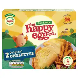 Asda The Happy Egg Co Free Range 2 Original Omelettes 200g offer