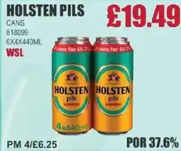 Bestway HOLSTEN PILS Cans offer