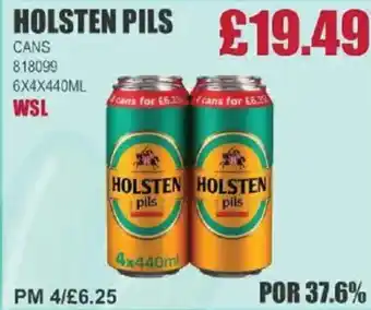 Bestway HOLSTEN PILS Cans offer