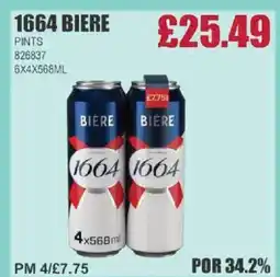 Bestway 1664 BIERE Pints offer