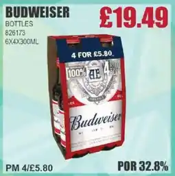 Bestway BUDWEISER Bottles offer