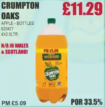 Bestway CRUMPTON OAKS Apple-bottles offer