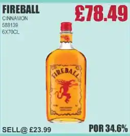 Bestway FIREBALL Cinnamon offer