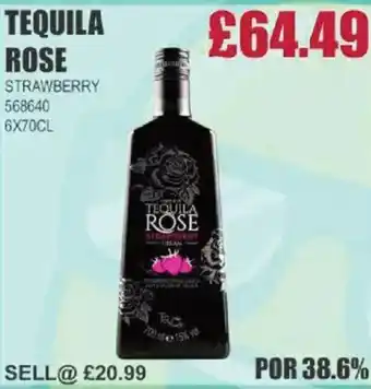 Bestway TEQUILA ROSE Strawberry offer