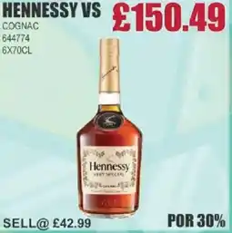 Bestway HENNESSY VS Cognac offer