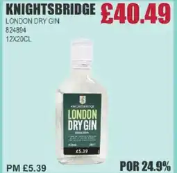 Bestway KNIGHTSBRIDGE London dry gin offer