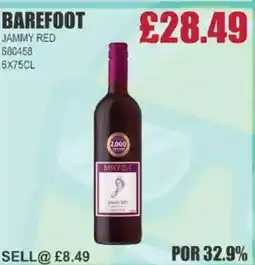 Bestway BAREFOOT Jammy red offer