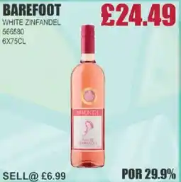 Bestway BAREFOOT White zinfandel offer