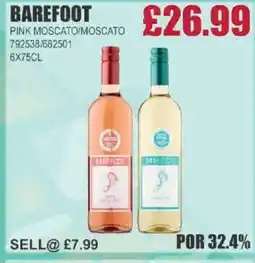 Bestway BAREFOOT Pink moscato/moscato offer