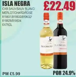 Bestway ISLA NEGRA Cab sauv/sauv blanc/ merlot/chard/rose offer