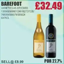Bestway BAREFOOT offer
