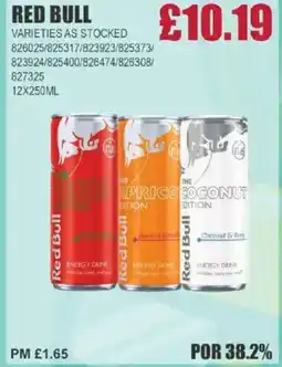 Bestway RED BULL offer