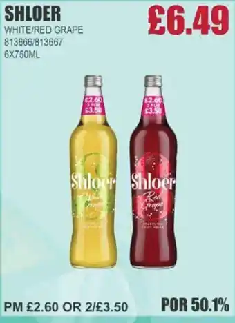 Bestway SHLOER White/red grape offer