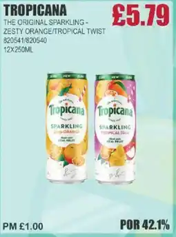 Bestway TROPICANA The original sparkling - zesty orange/tropical twist offer