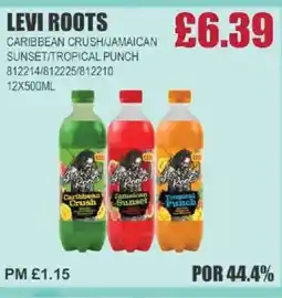 Bestway LEVI ROOTS Caribbean crush/jamaican sunset/tropical punch offer