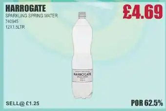 Bestway HARROGATE Sparkling spring water offer