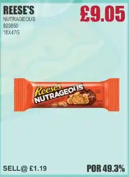 Bestway REESE'S Nutrageous offer