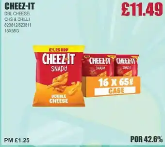 Bestway CHEEZ-IT Dbl cheese/ chs & chilli offer